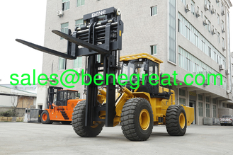 China 20 ton all terrain forklifts 4x4 rough terrain forklift trucks with cummins engine for sale supplier