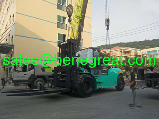 China 25 ton to 28ton heavy duty forklift with cummins engine 25000kg container reach stacker for sale supplier