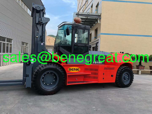 China Chinese hot sale 18ton diesel forklift FD180 container forklift with duplex mast for sale supplier